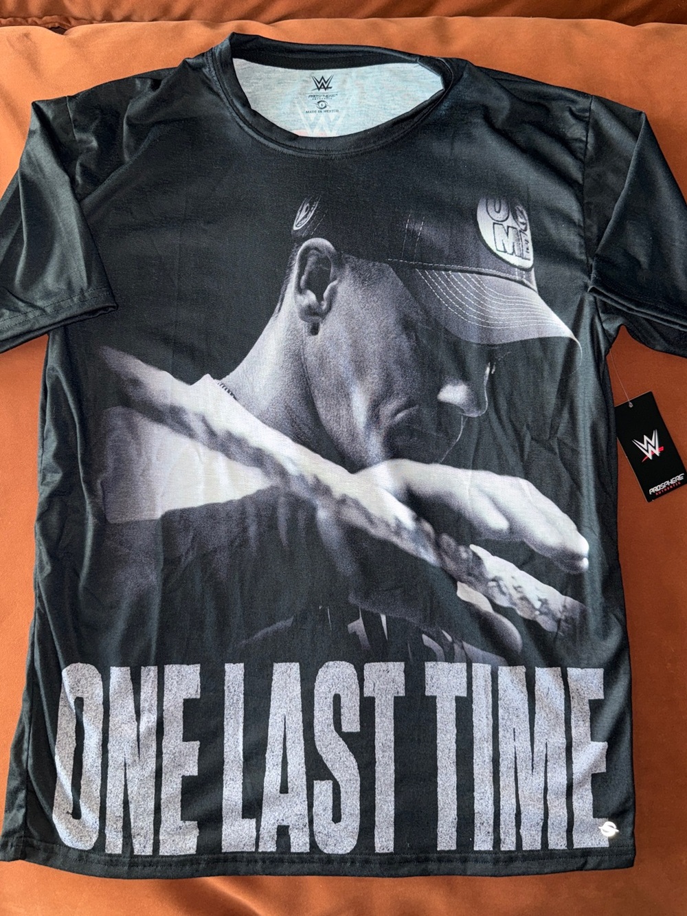 NWT WWE John Cena “One Last Time” Saturday Night’s Main Event Graphic Tee Size L